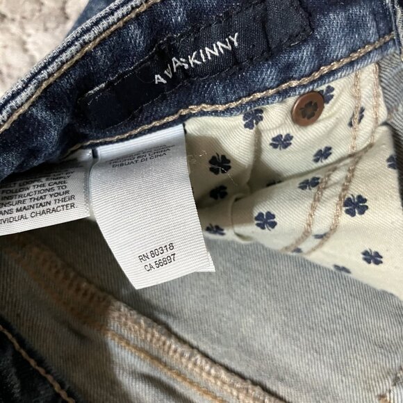 Lucky Brand Ava Skinny Jeans Size 2/26 - Picture 4 of 6